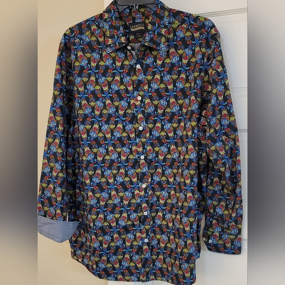 Cremieux Premium Denim L/S Casual Dress Shirt Sz 2XT NWT - Picture 1 of 4